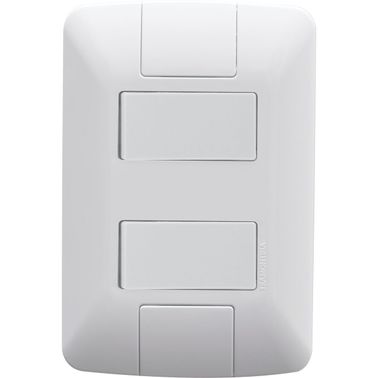 Conjunto 2 Interruptores Simples 10A/250V Tramontina