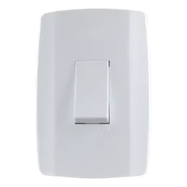 Interruptor Simples Vertical Slim  Ilumi