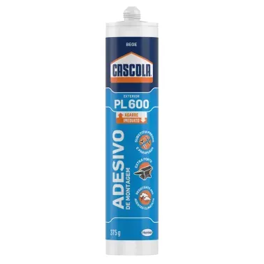 Cascola Adesivo de Montagem  PL600' 375g Henkel