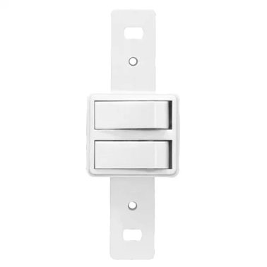 Interruptor 2 Teclas Simples Sem Placa  Ilumi