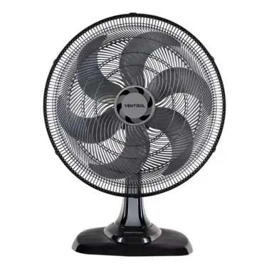 Ventilador Osc Mesa Turbo 6P 50Cm Pr 127V Premium Ventisol
