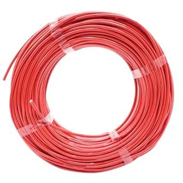 Cabo Flex 750V 10,0Mm Vermelho 100M Cobrecom
