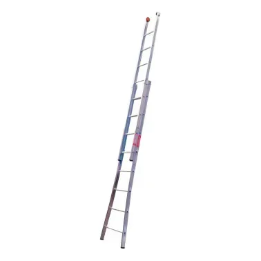 Escada Aluminio 08 Degraus Dupla Extensiva Alulev