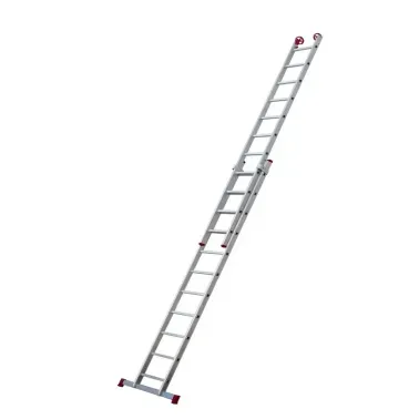 Escada Aluminio 11 Degraus Dupla Extensiva Botafogo