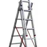 Escada Aluminio 7X3 Tripla Extensiva Abotafogo 3.webp