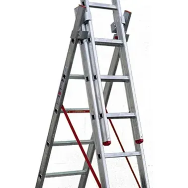 Escada Aluminio 7X3 Tripla Extensiva Abotafogo