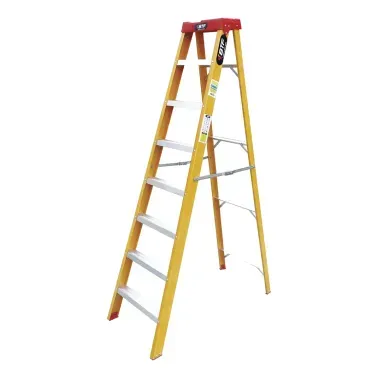 Escada Fibra Tesoura Pratica 7 Degraus Botofogo