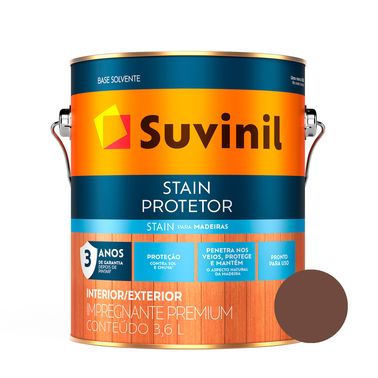 Verniz Stain Protetor Acetinado Mogno Suvinil