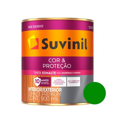 Esmalte Brilhante Verde Folha Cor e Proteção Suvinil