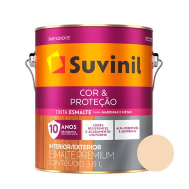 Esmalte Brilhante Areia Cor e Proteção Suvinil