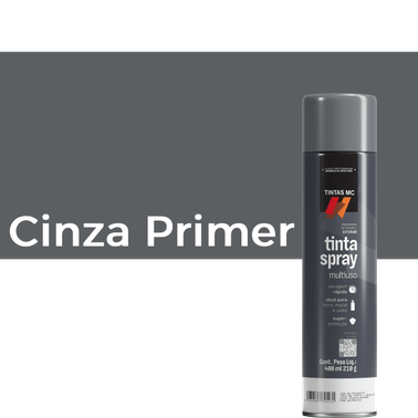 Spray Primer Cinza  400Ml Uso Geral Tintas MC