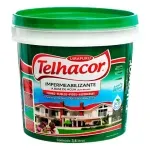 Impermeabilizante Resina Base d'agua Ceramica Onix 3,6L Telhacor