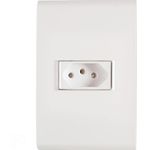 Conjunto 1 Tomada 2P+T 20A250V Liz Br Tramontina