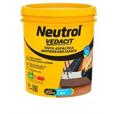Tinta Asfáltica Vedacit Neutrol Base Solvente